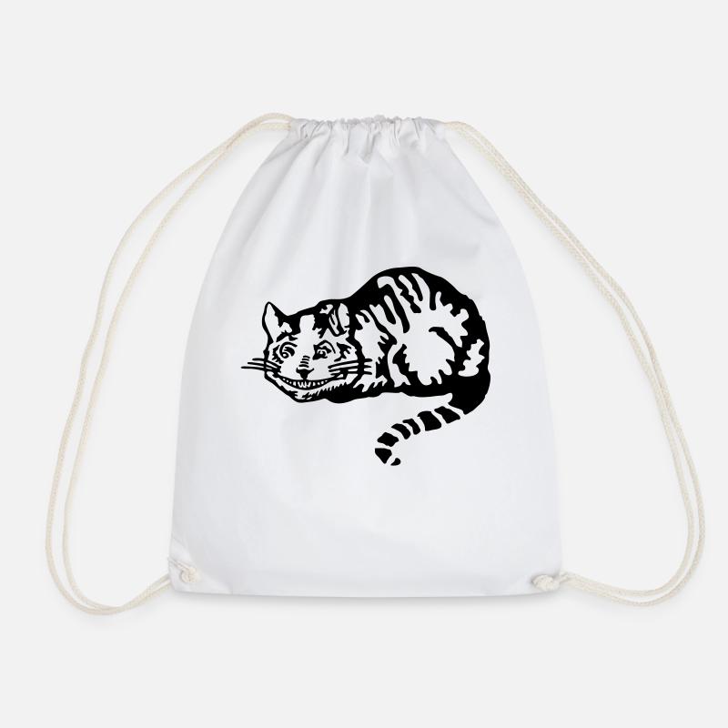 Cheshire Katze - Turnbeutel - Weiß