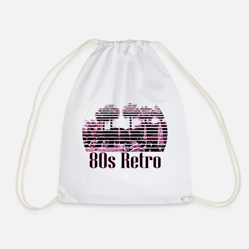 80s_Retro - Sac de sport léger - blanc