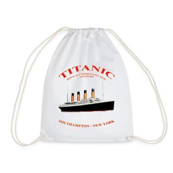 TITANIC COLLECTION KREATION Louis RUNEMBERG ©Adagp - Turnbeutel - Weiß - Vorne