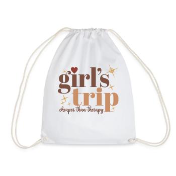 Voyage de fille moins cher que la thérapie Women Squad Vacay - Sac de sport léger - blanc - Devant