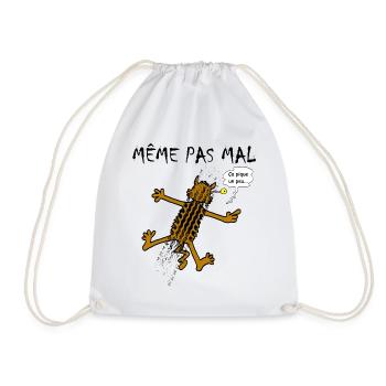 Même pas mal ! - Sac de sport léger - blanc - Devant