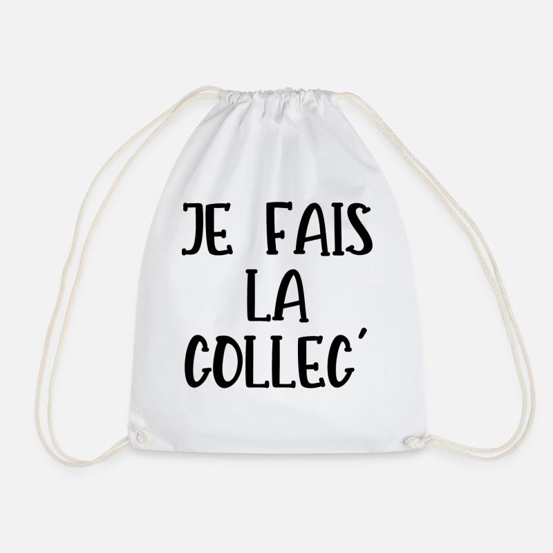 je fais la collec - Sac de sport léger - blanc