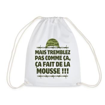 film culte, septième compagnie,7ème compagnie - Sac de sport léger - blanc - Devant