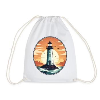 Phare - Sac de sport léger - blanc - Devant