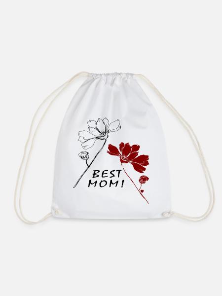 Best Mom - Turnbeutel - Weiß
