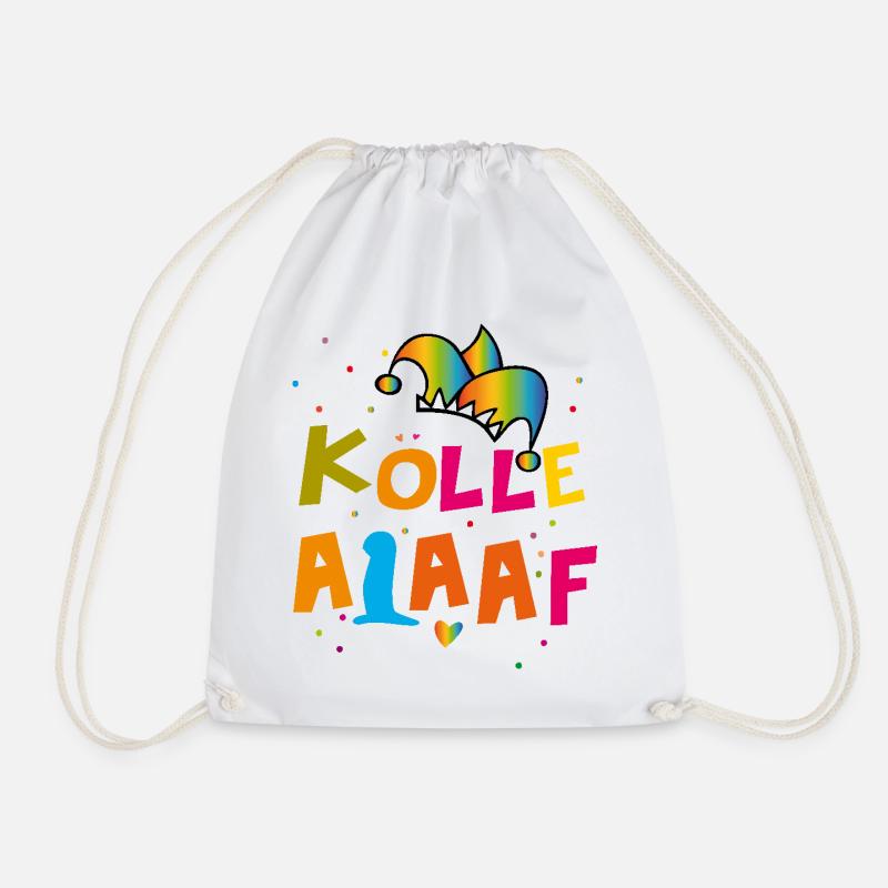 Kölle Alaaf Karneval - Turnbeutel - Weiß