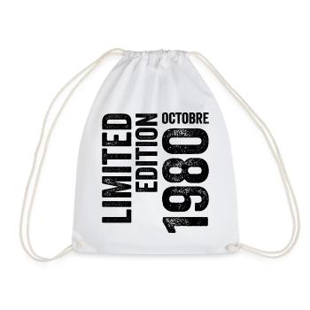 1980 - Drawstring Bag - white - Front