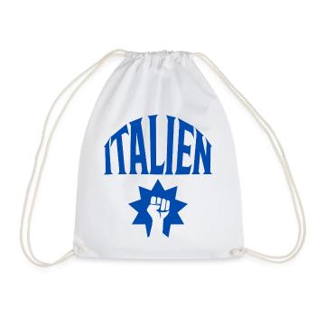 Italie - Sac de sport léger - blanc - Devant
