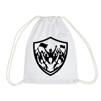 Soirée de supporters - Sac de sport léger - blanc - Devant