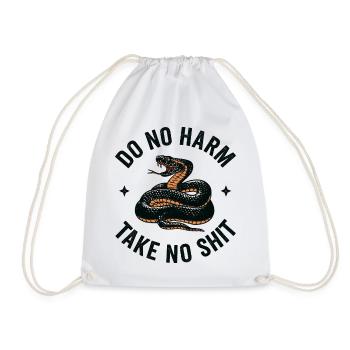 Do no harm - Turnbeutel - Weiß - Vorne
