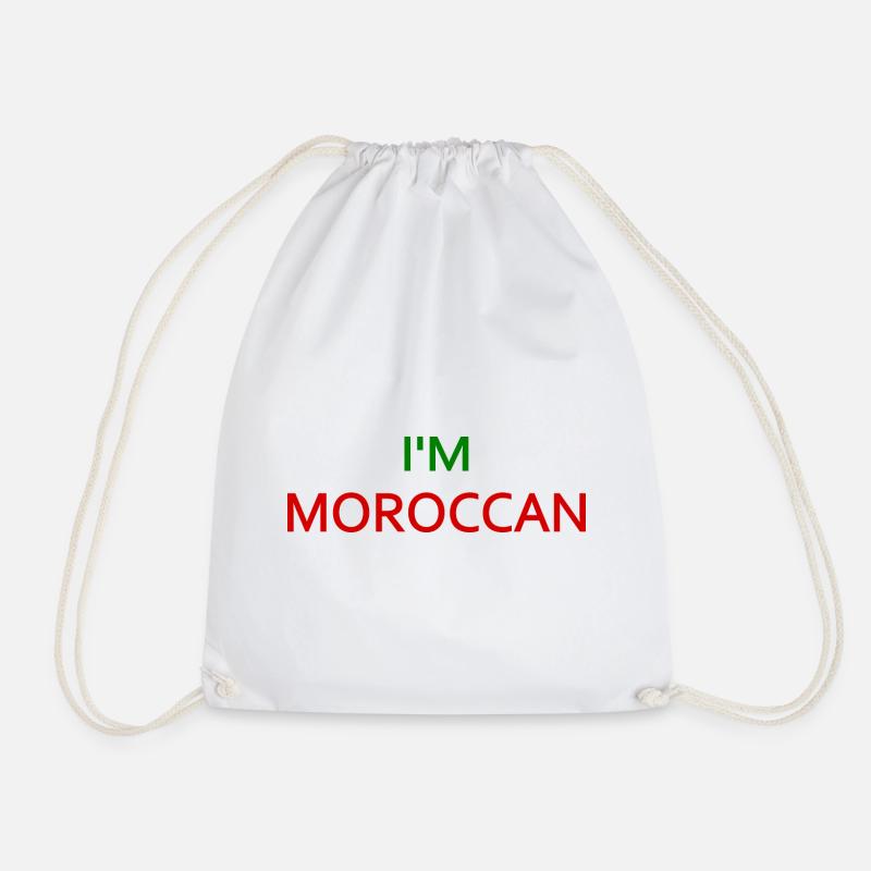 I'm moroccan - Sac de sport léger - blanc