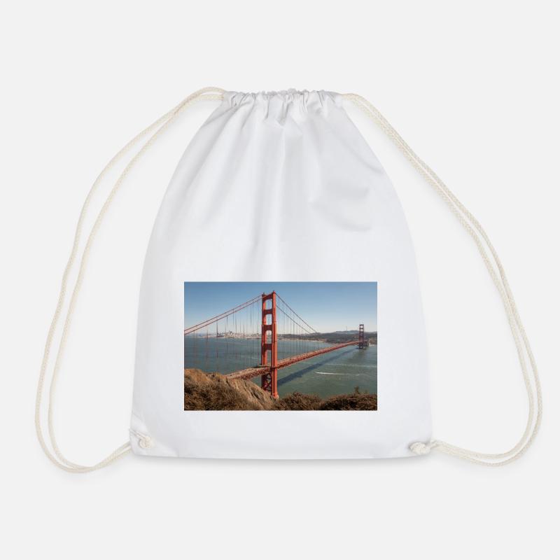 Golden Gate Bridge - Turnbeutel - Weiß