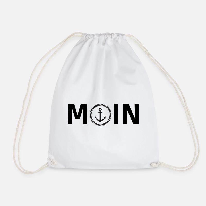 Moin Design - Turnbeutel - Weiß