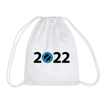 Virus Anti Corona 2022 - Sac de sport léger - blanc - Devant