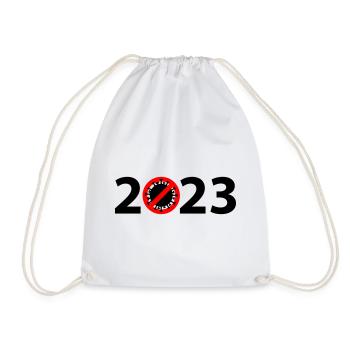 Virus Anti Corona 2023 - Sac de sport léger - blanc - Devant