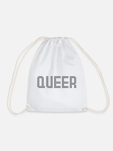 Queer - Turnbeutel - Weiß