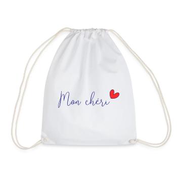 FÊTE DES PÈRES. BONNE FÊTE PAPA. PAPA. BONNE FÊTE - Sac de sport léger - blanc - Devant