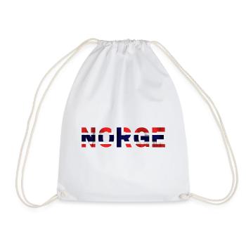 norvège norge norvégien norvégien - Sac de sport léger - blanc - Devant