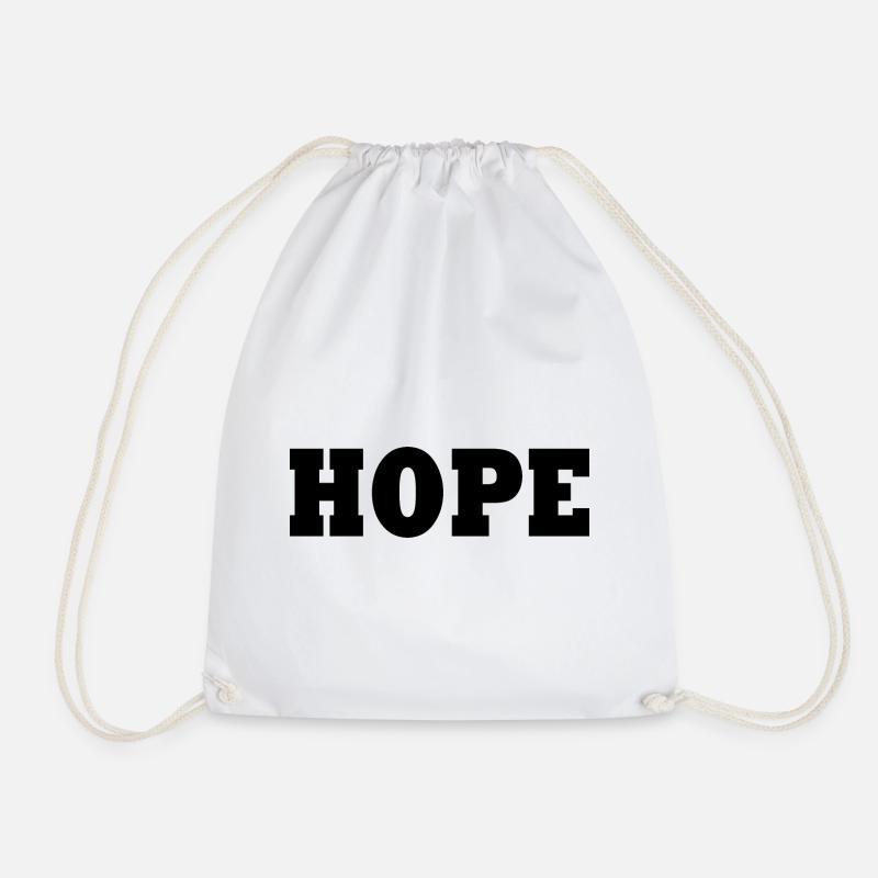 Hope - Turnbeutel - Weiß
