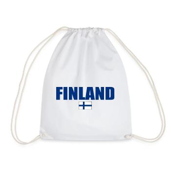Finlande - Sac de sport léger - blanc - Devant