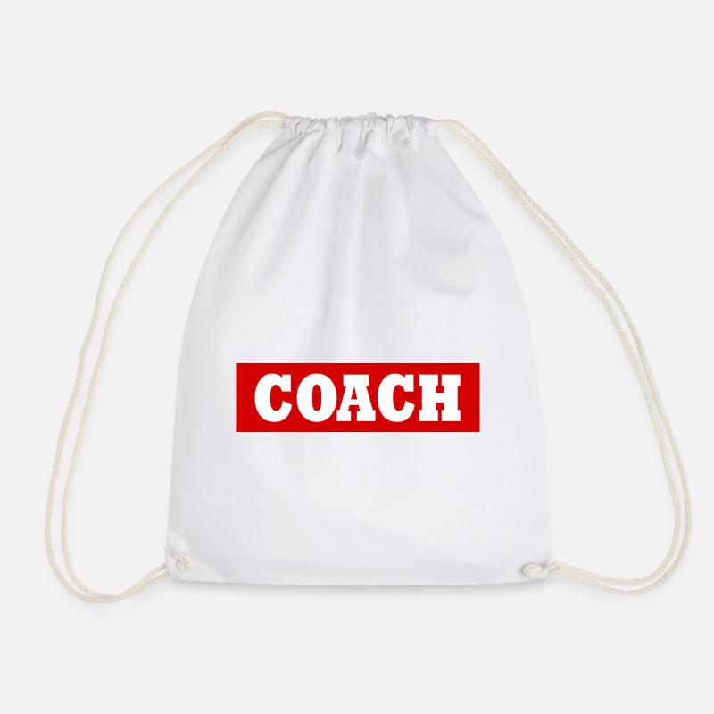 Coach - Turnbeutel - Weiß