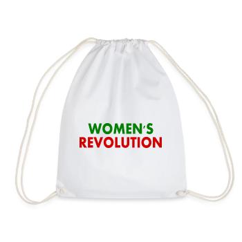 Womens revolution - Turnbeutel - Weiß - Vorne