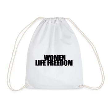 Women life freedom - Sac de sport léger - blanc - Devant