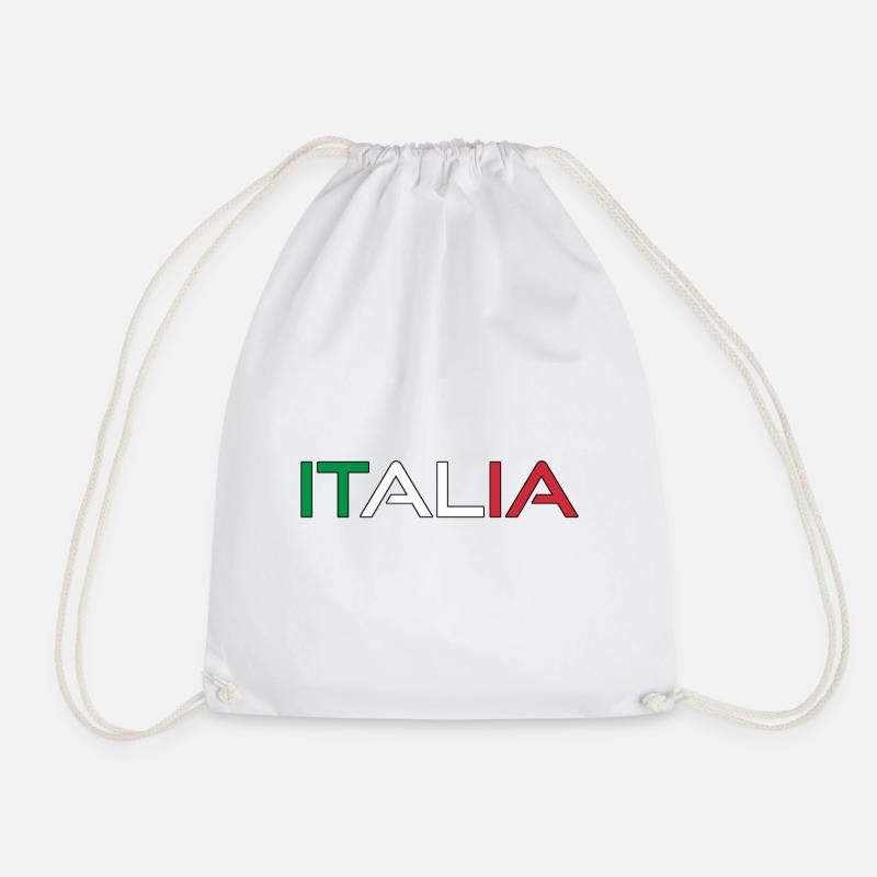 ITALIA - Turnbeutel - Weiß