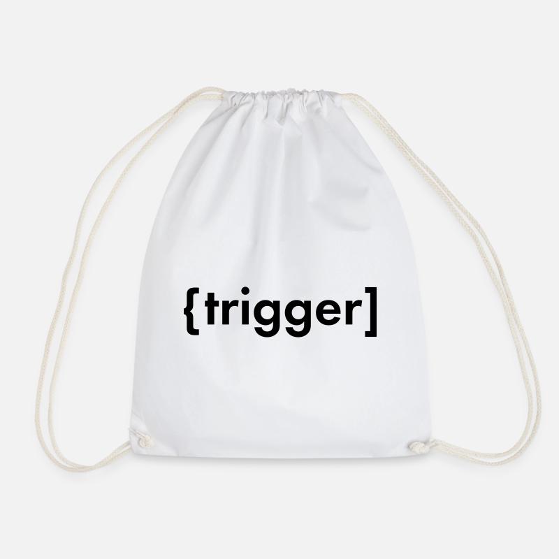 Trigger - Turnbeutel - Weiß