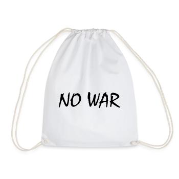 No war - Turnbeutel - Weiß - Vorne