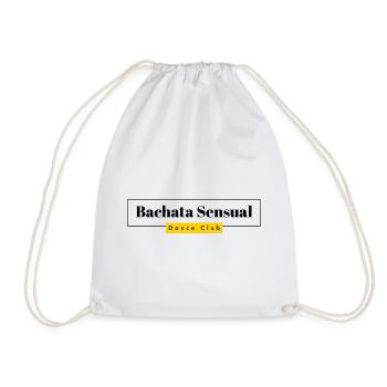 Bachata Sensual Dance Club - Drawstring Bag - white - Front