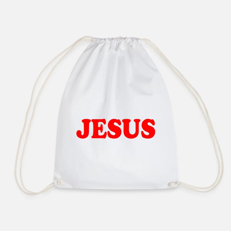 Jesus - Turnbeutel - Weiß