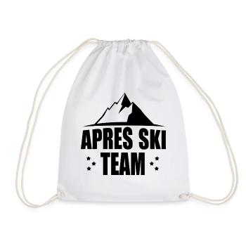 équipe après-ski - Sac de sport léger - blanc - Devant