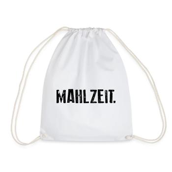 MAHLZEIT - Turnbeutel - Weiß - Vorne