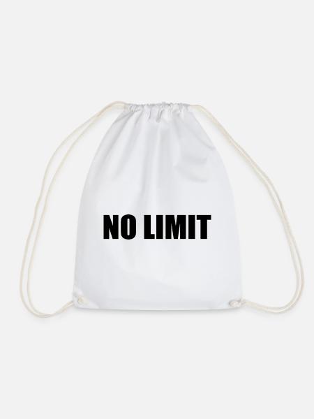 No limit - Turnbeutel - Weiß