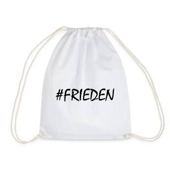 FRIEDEN - Turnbeutel - Weiß - Vorne