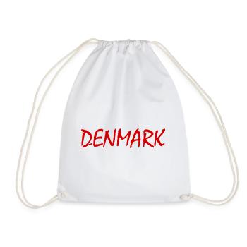Denmark - Drawstring Bag - white - Front