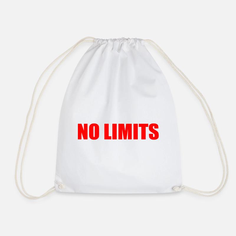 No limits - Turnbeutel - Weiß