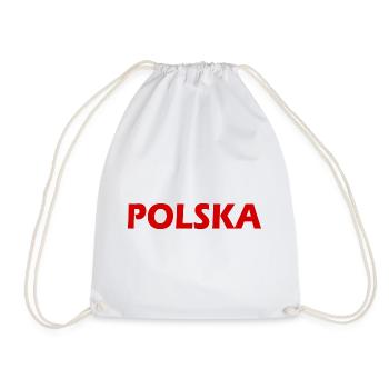 Polska - Sac de sport léger - blanc - Devant