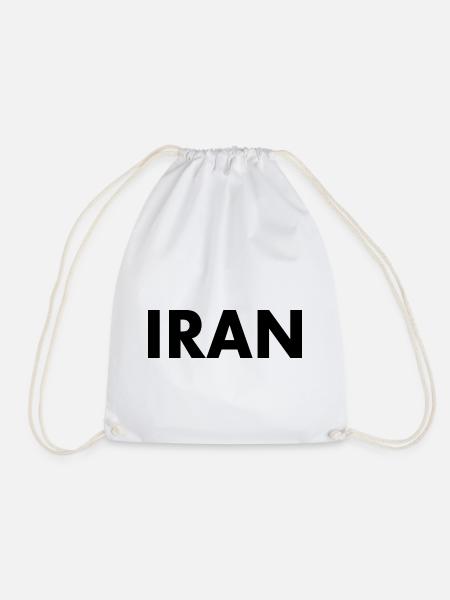 Iran - Turnbeutel - Weiß