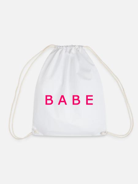 Babe - Sac de sport léger - blanc