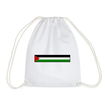 Free palestine - Sac de sport léger - blanc - Devant