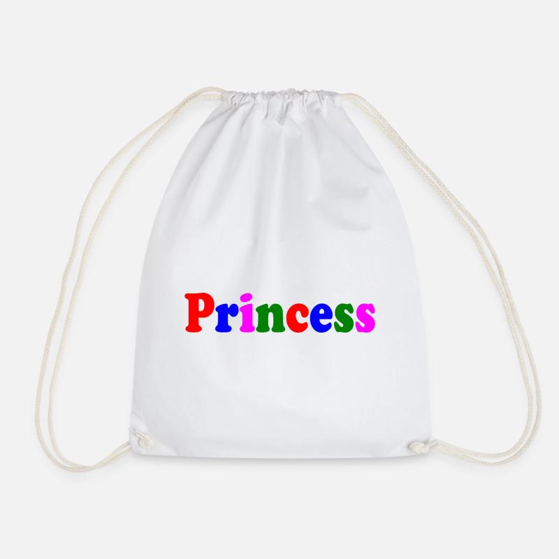 Princess - Turnbeutel - Weiß