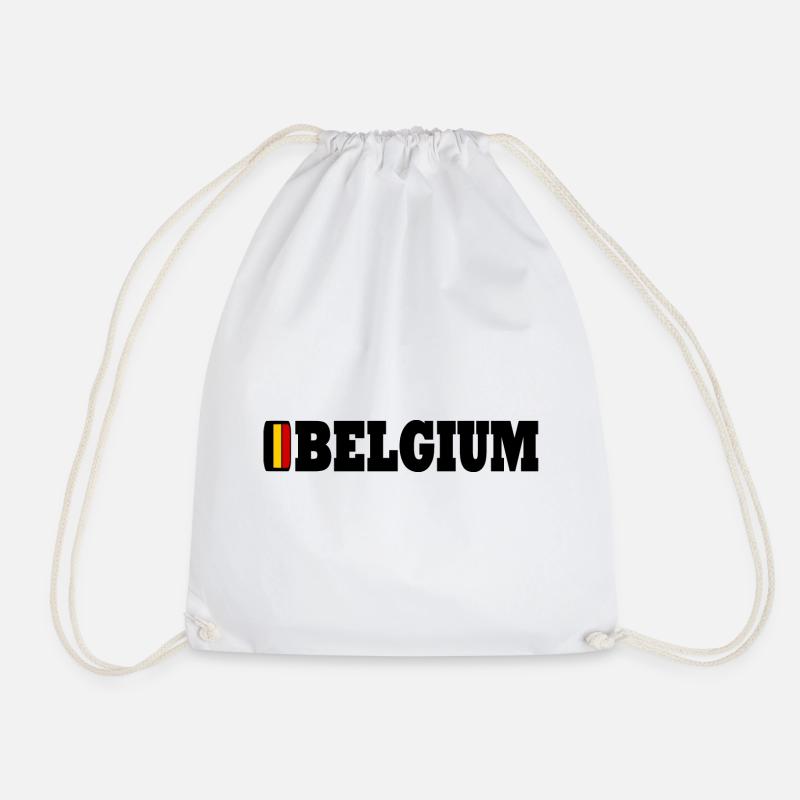 Belgien - Turnbeutel - Weiß
