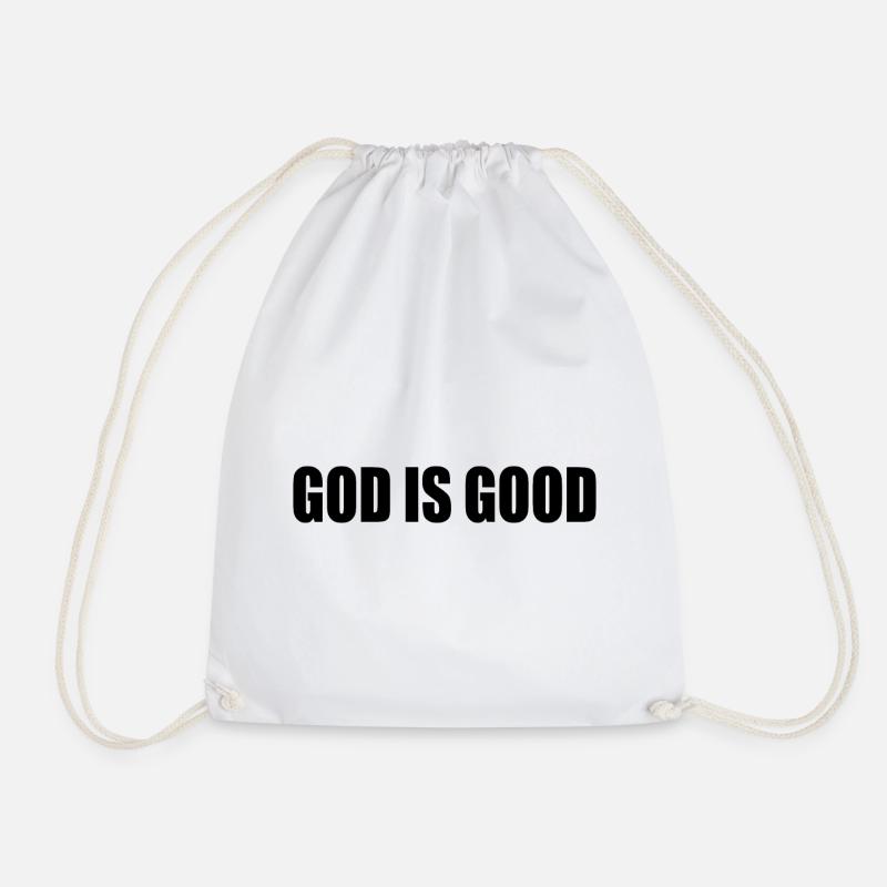 God is good - Turnbeutel - Weiß