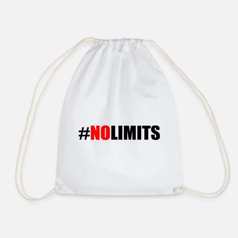 No limits - Turnbeutel - Weiß