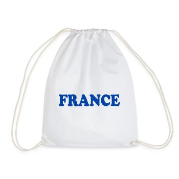 France - Turnbeutel - Weiß - Vorne