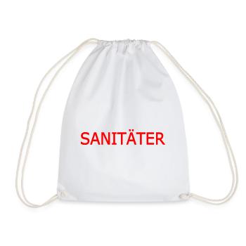 sanitäter - Turnbeutel - Weiß - Vorne