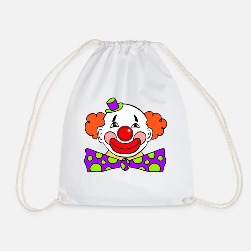 clown - Sac de sport léger - blanc
