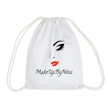 MakeUpByNess - Turnbeutel - Weiß - Vorne